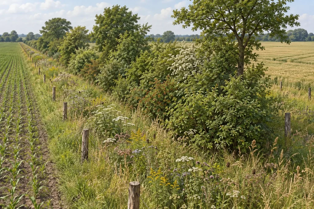 Baum-Strauch-Hecke mit Krautsäumen